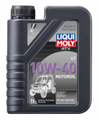 НС-синтетическое моторное масло для 4-тактных мотоциклов ATV 4T Motoroil Offroad 10W-40 (1 л)