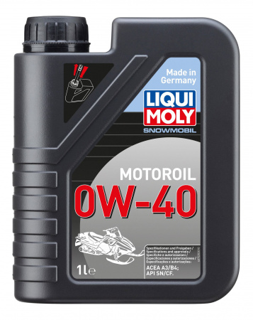 Синтетическое моторное масло для снегоходов Snowmobil Motoroil 0W-40 (1 л)