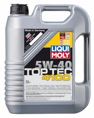 НС-синтетическое моторное масло Top Tec 4100 5W-40 (5 л)