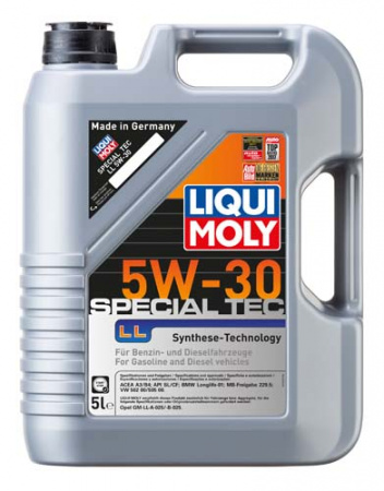 НС-синтетическое моторное масло Special Tec LL 5W-30 (5 л)