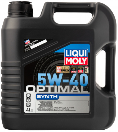НС-синтетическое моторное масло Optimal Synth 5W-40 (4 л)