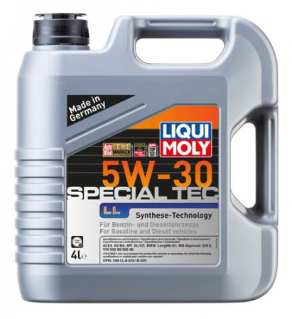 НС-синтетическое моторное масло Special Tec LL 5W-30 (4 л)