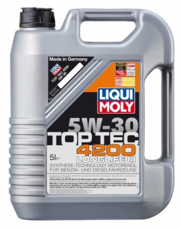 НС-синтетическое моторное масло Top Tec 4200 5W-30 (5 л)